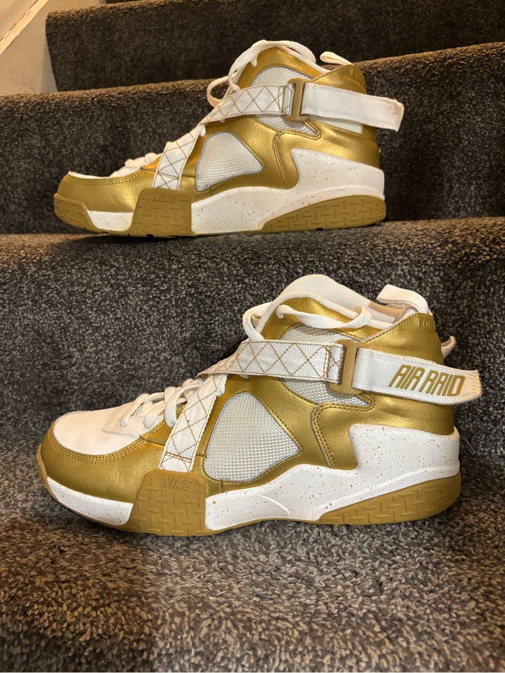 Nike Air Metallic Gold Air Raid